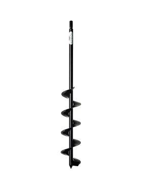 324h Power Planter Extended Length Garden Auger Drill Bit 3 Inch X 24 With 1/2 Non-slip Hex Drive