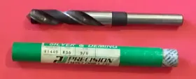 091440 Precision Twist Drill New 5/8 Inch Size 118 High Speed Steel Silver Deming