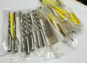 Qc21p Precision Twist Drill 10 High Speed Steel Jobber Round Shank Bit