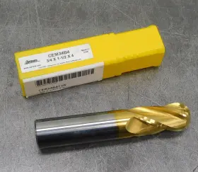 Cem34b4 Primate 4 Flute Carbide End Mill 3/4 X 1-1/2
