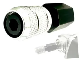 Pro-graad 810195110145 Pro-graad 1/4 Inch Hex Shank Converter Quick Change Bit Holder For 5/8-11 Angle