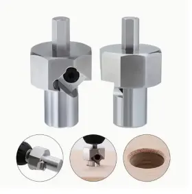 Proxxi 445038712786 Chamfer Tool With T10 Alloy Blade For 19mm/20mm Dog Holes 9mm Hex Shank