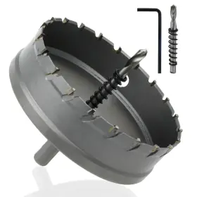 Rannb 747130080570 Carbide Hole Saw 4.5-inch/115mm Cutting Dia Cutter For Stainless