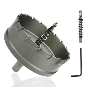 Wby2642 Rannb Hole Saw 4inch/100mm Cutting Dia Carbide Cutter For Stainless Steel Sheet A