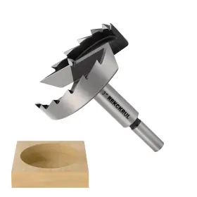Rkr-gsgmk-3 Rekckrul 3 Inch Forstner Bit Drill Precision Imperial Sizing