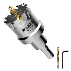 Rkr-hjk-1-1 Rekckrul Rkr-hjk-1-1/4 11/4 Inch 32mm Tct Carbide Hole Saw Kit For Metal Heavy Duty Cutte