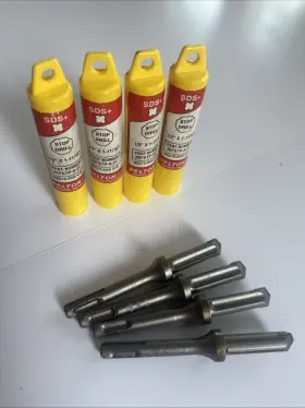 207stp-8-27 Relton 1/2 Inch X 1-11/16 Deep Sds Quik-stop Masonry Bit For 3/8 Drop-ins