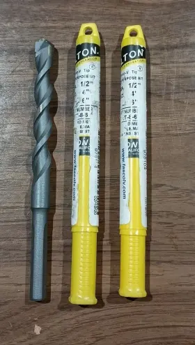 Relton 785401224568 2 1/2 Inch X 6 Hard Surface Drill Bit S Groo-v Tip Multi-purpose