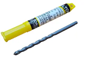 Grt-3-4 Relton 3/16 X 4 Groo-v Tip Drill Bit For Hard Metal Granite Tile Marble