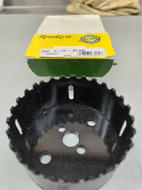 G044 Remgrit G052 New 3-1/4 Inch 83mm Carbide Grit Edge Arbored Holesaw Hole Saw