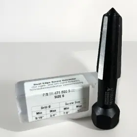 4710063 Remnsteig 843221019853 Rennsteig Screw Extractor Double Edge Size 6 Black Nib 9r