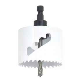 962611 Richelieu 3 1/8-inch 79 Mm Bi-metal Hole Saw With Mandrel And Pilot