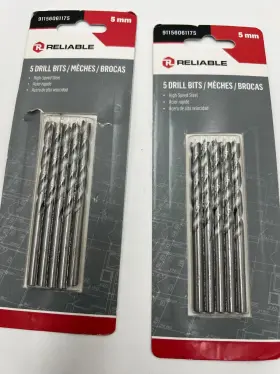 91156061175 Richelieu Reliable Qty 10 Brad Point Treated Hss Drill