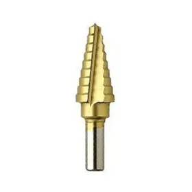 Rid 789611044251 Titanium Steel Step Down Variable Size Sized Drilling Drill Bit Uni