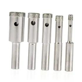 00823a Ridgerock Tools Inc. Diamond Hole Saw 5-piece Drill Bit Set 5/32 5-pc Small 00823a Ridgerock Tools Inc. Diamond Hole Saw 5-piece Drill Bit Set 5/32 5-pc Small