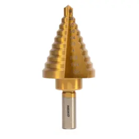 10194a Ridgerock Tools Inc. Neiko Titanium Step Drill Bit High-speed Alloy-steel Hole Expander