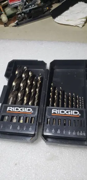 6766 Ridgid 14-piece Coldfire Cobalt Drill Bit Set Discontinued Stock