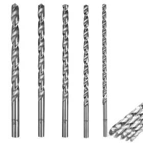 Rmt-00100 Rmtceg 5pcs 200mm Extra Long High Speed Steel Twist Drill Bits Sets Straight Shank Dril