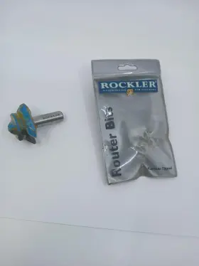 Ro1052076 Rockler 22627 Router Bits 45 Degree Miter Bit 3/4 1/2 Shank