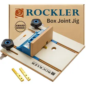 422866 Rockler Router Table Box Joint Jig - Finger Indexing Keys Yellow