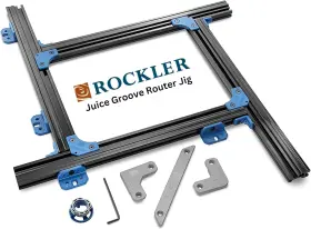 65130 Rockler Juice Groove Router Jig For Cutting Board Up To 18 Inch X - Adjustable