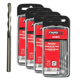 Gp8-32 Rotozip 053722624184 1/8ftft Guide Point Drywall Router Bits For Cutout Tools Roto Zip - Gp8-32/pack
