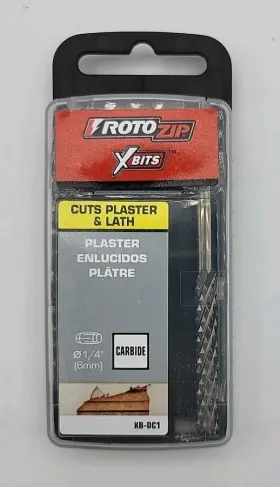 2610009118 Rotozip 1/4 Inch Duracut Carbide Plaster And Lath Bit Xb-dc1 See Desc