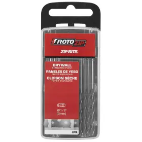 Zb16 Rotozip 1/8-inch Standard Point Drywall Cutting Zip Bit 16-pack