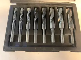 80901-m Rsd -80901-m Mhc Silver And Deming Drill Bit Set 8 Pcs 1/2 Inch Shank Industrial Large