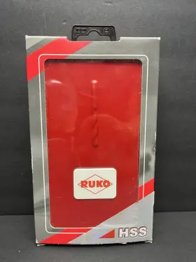 214851 Ruko Hss-g Drill Bit Index Set 29 Piece 1/16 Inch To 1/2 Made In Germany