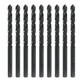 Ru005-10p14 Ruritkit 10 Pcs 1/4 Inch M35 Cobalt Drill Bit Set Bullet Point Tip Hard Metal Steel