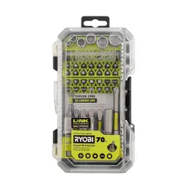 Ryobi 033287217212 Impact Rated Driving Set 70-piece