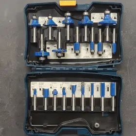A25rs20rv1 Ryobi 20pc 1/4in Shank Carbide Router Bit Set