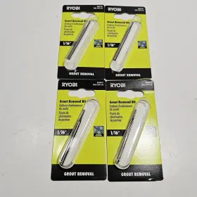 A90gt02 Ryobi 4 Packs Rotary Tool 1/8 Inch Grout Removal Burr