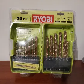 A927901 Ryobi Titanium Coated Drill Bit Set 29-piece