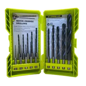 A971503 Ryobi - Black Oxide Hex Shank Drill Bit Set 15-piece