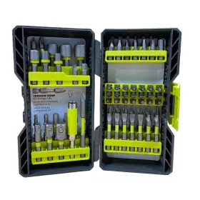 Ar2040 Ryobi Bi-metal Impact Rated Screwdriver Drill Bit Kit 70-piece