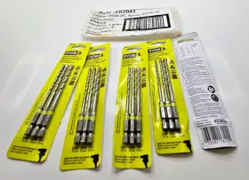 Ar2043masonry Ryobi Ar2043 Qty 15 Drill Bit High Speed 135 Degree Reinforced Carbide