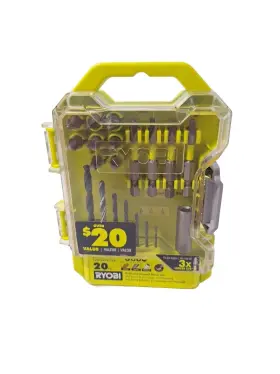 Epj025813 Ryobi Tools A98201 Drill And Impact Drive Bit Set N1