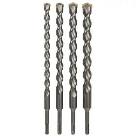 St124plus Sabre Tools 4-piece 12 Inch Sds Plus Drill Bit Set Carbide Tipped Rotary Hammer B