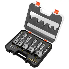 Deo06hj56 Sali 12pcs Tct Hole Saw Kit Tungsten Carbide Tipped Drill Bit With Titani