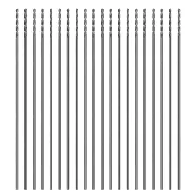 O06hkz018 Sali Cobalt Aircraft Extension Drill Bits 20 Pcs5/64 Inch 6 Long Length Fo