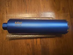O06szt23 Sali Diamond Products Core Bore Heavy Duty 4 Inch X 16 1 1/4-7unc