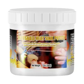 Semlos 759337323282 Heat Blocking Putty Jar 1 The Moldable And Reusable Solder Insulati
