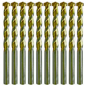 Gfd8l Sharpro Concrete Masonry Drill Bit Carbide Tip Golden Flute Stone Brick Cement