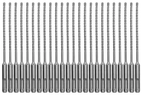 Spsds24p Sharpro Sds-plus Hammer Drill Bit Set Carbide Tip Masonry Concrete Rock -24pcs