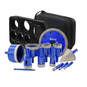 A86026510k3 Shdiatool Diamond Drill Bits Kit - Core Hole Saw Sets Mould Guide For D