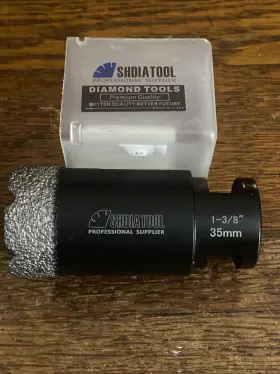 Sa854751535 Shdiatool 35mm 1-3/8 Inch Diamond Drilling Core Bits Hole Saw Cut Ceramic Tile Marble Stone
