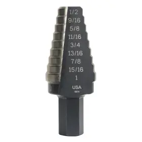 38548099248 Sim Supply Blocked Brand 10220cb Cobalt Step Drills 9/16 In-1 In 8 Steps Products