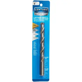 11625 Sim Supply Blocked Brand Drill And Tool Letter Y Tungsten High Speed Steel Quick-cut Point Bit